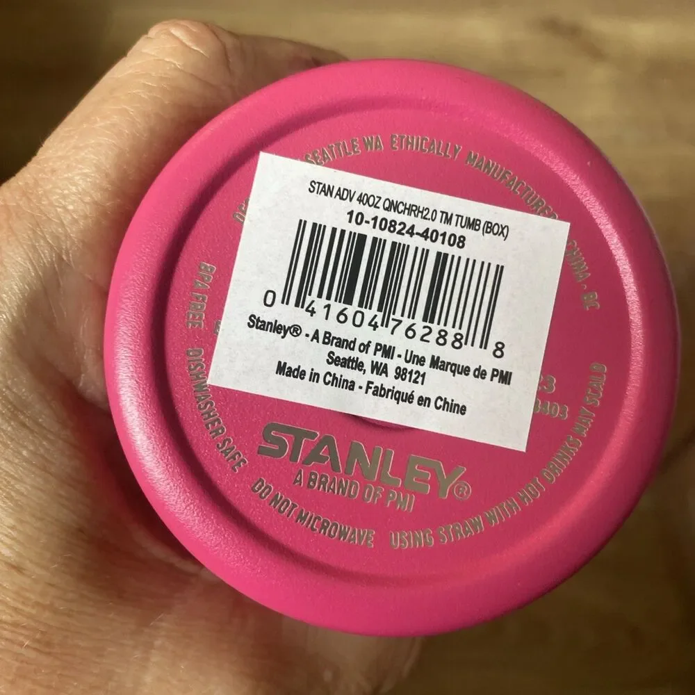 Stanley Quencher H2.0 FlowState Tumbler 40oz - Rose Red - Picture 4 of 7